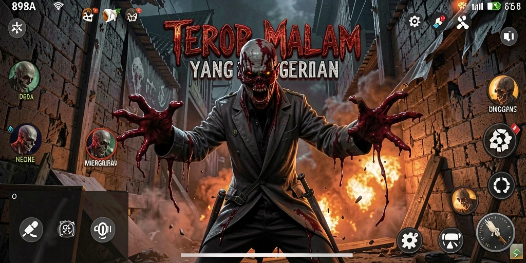 Gameplay menegangkan dengan momen-momen kengerian di 898A.