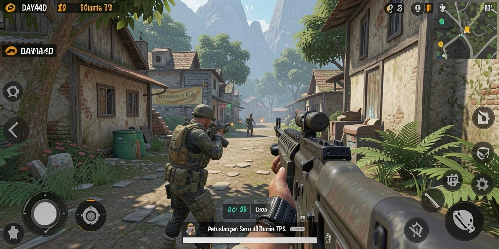 Tampilan seru dari gameplay <strong>DAYA4D</strong> dengan aksi yang mendebarkan.