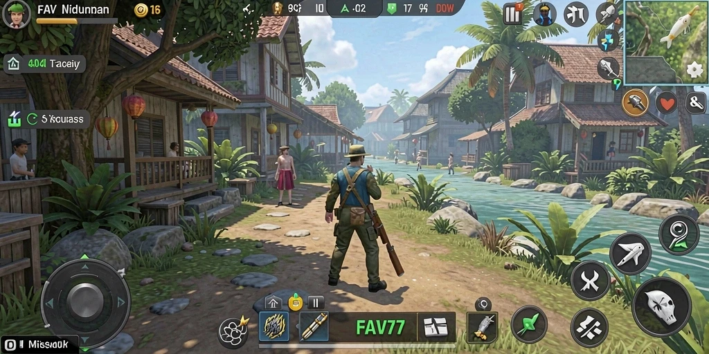 Tangkapan layar menunjukkan gameplay mendalam dan interaksi pemain dalam <strong>FAV77</strong>.