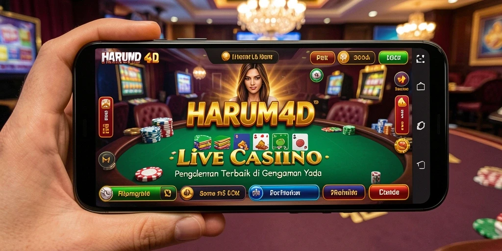 Gameplay menarik dan interaktif dari HARUM4D Live Casino.