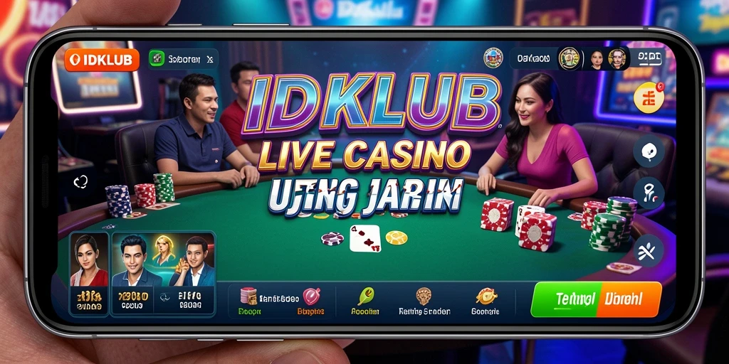 Gameplay Live Casino yang mengasyikkan dengan dealer langsung.