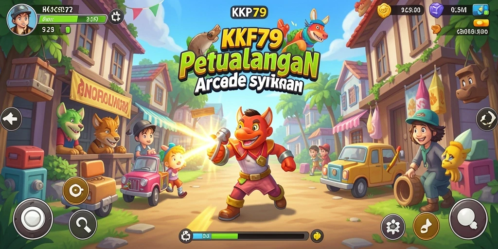 Tangkapan layar KPK79 dengan aksi seru gameplay Arcade.