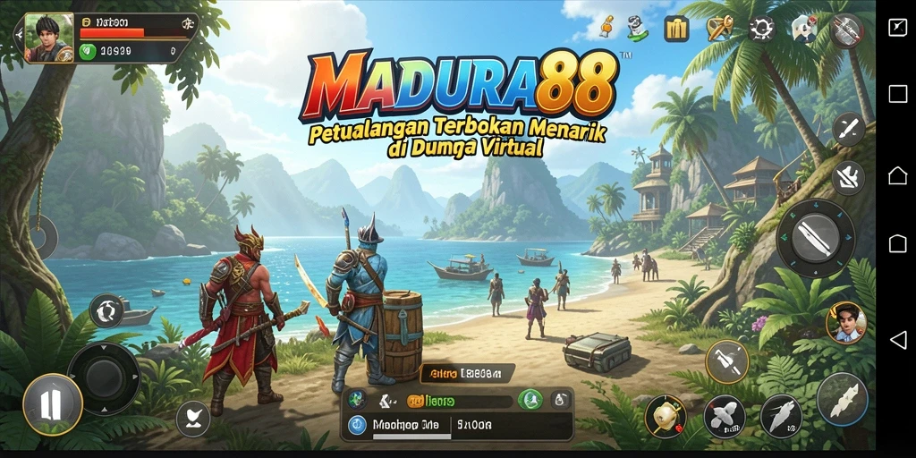 Gameplay menarik dalam dunia terbuka MADURA88.