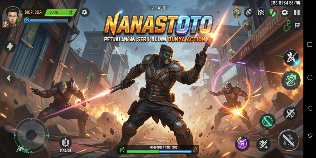 Gameplay seru dan menegangkan dalam NANASTOTO.