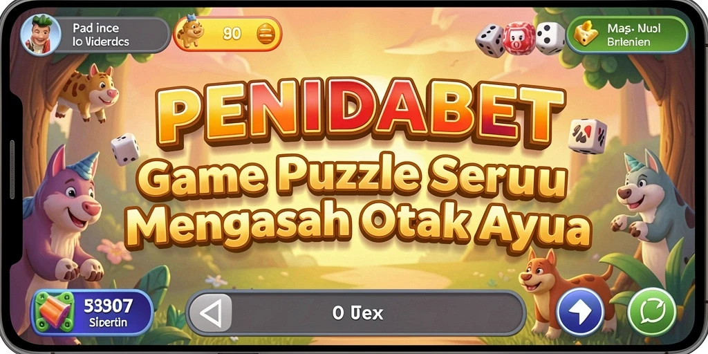 Tampilan gameplay menarik dari PENIDABET dengan berbagai teka-teki menantang.