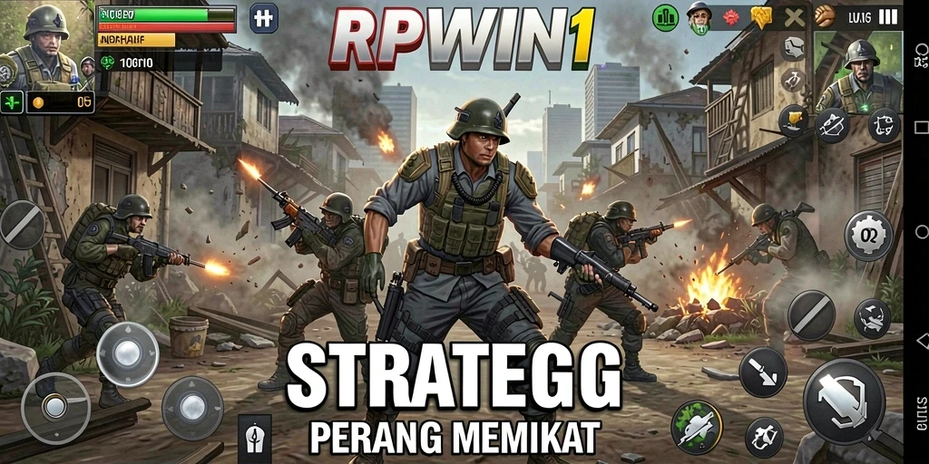 Tampilan gameplay yang menegangkan dalam RPWIN1.