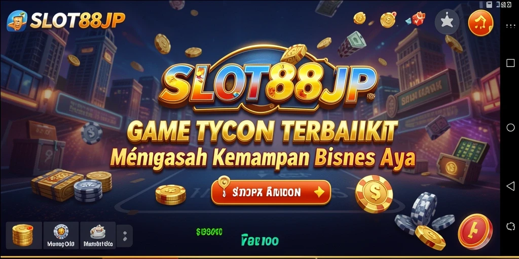 Tampilan gameplay <strong>SLOT88JP</strong> yang menarik dengan berbagai elemen bisnis.