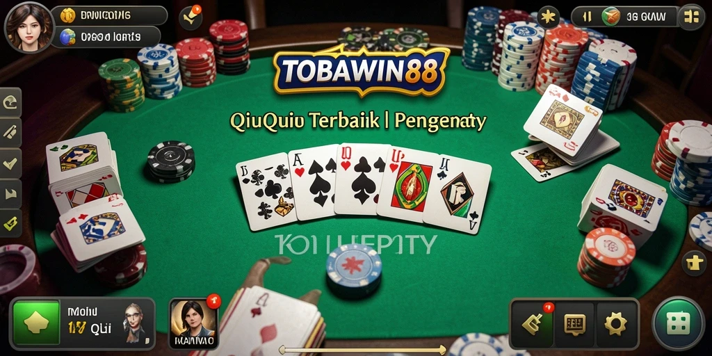 Tampilan gameplay QiuQiu yang mendebarkan dan seru.